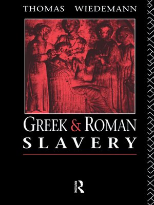 cover image of Greek and Roman Slavery